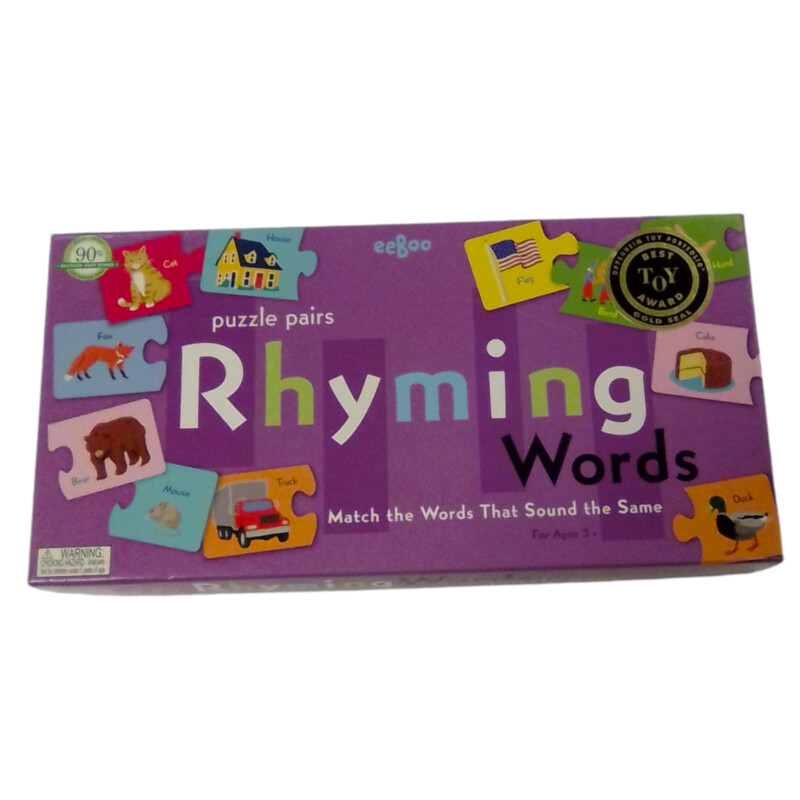 Rhyming Words 25pc