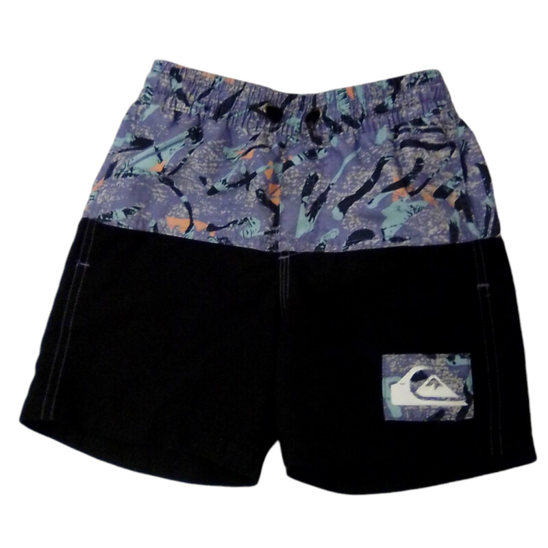 Swim Shorts: Black/multi