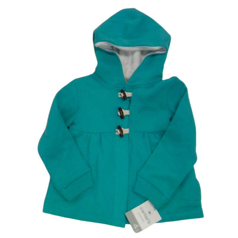 Jacket: NWT Teal Fleece