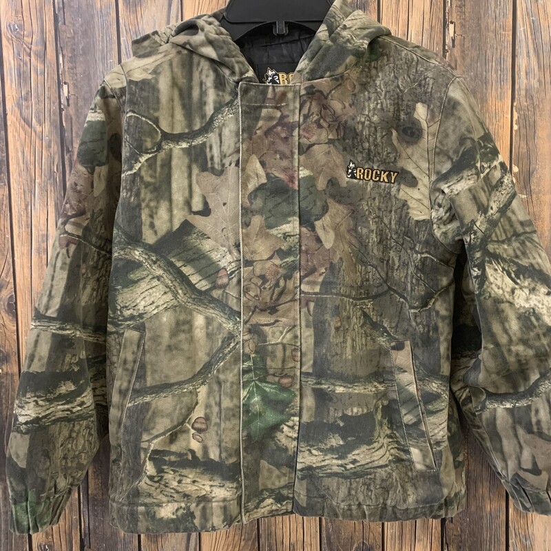 Camo Coat, Size: M