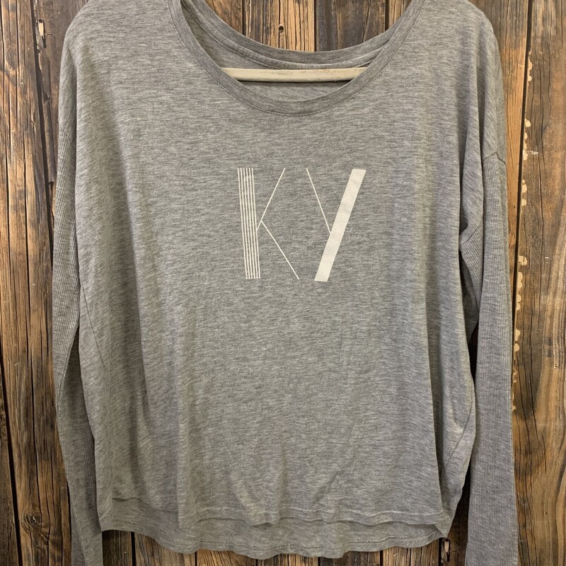 Gray/white KY Shirt, Size: M