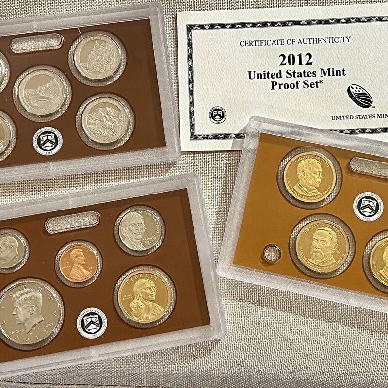 Proof Set 2012 U.S. Mint