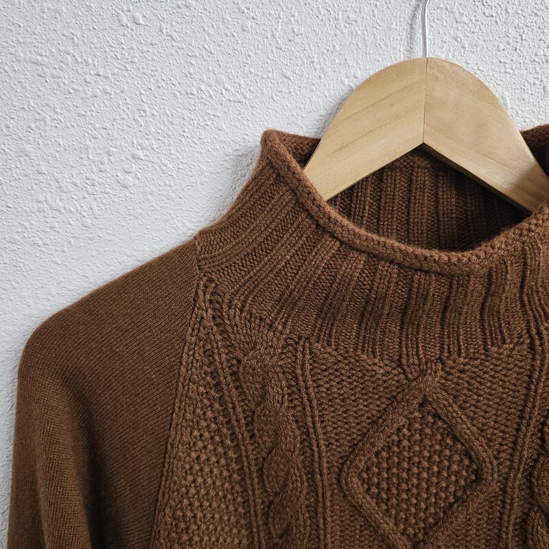 Theory Cashmere, Brown, Size: Small