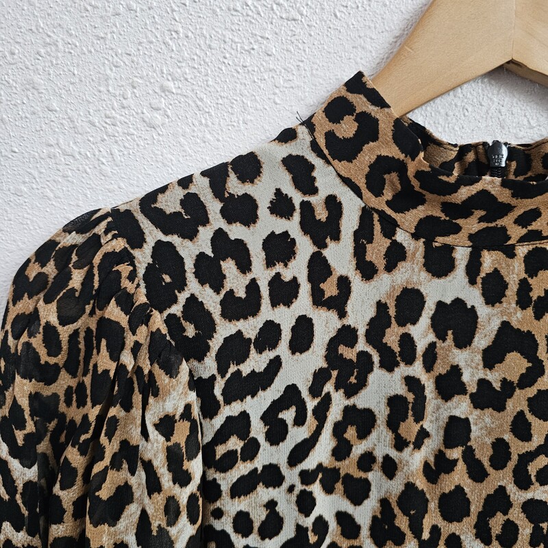 Ganni, Leopard, Size: 36/small