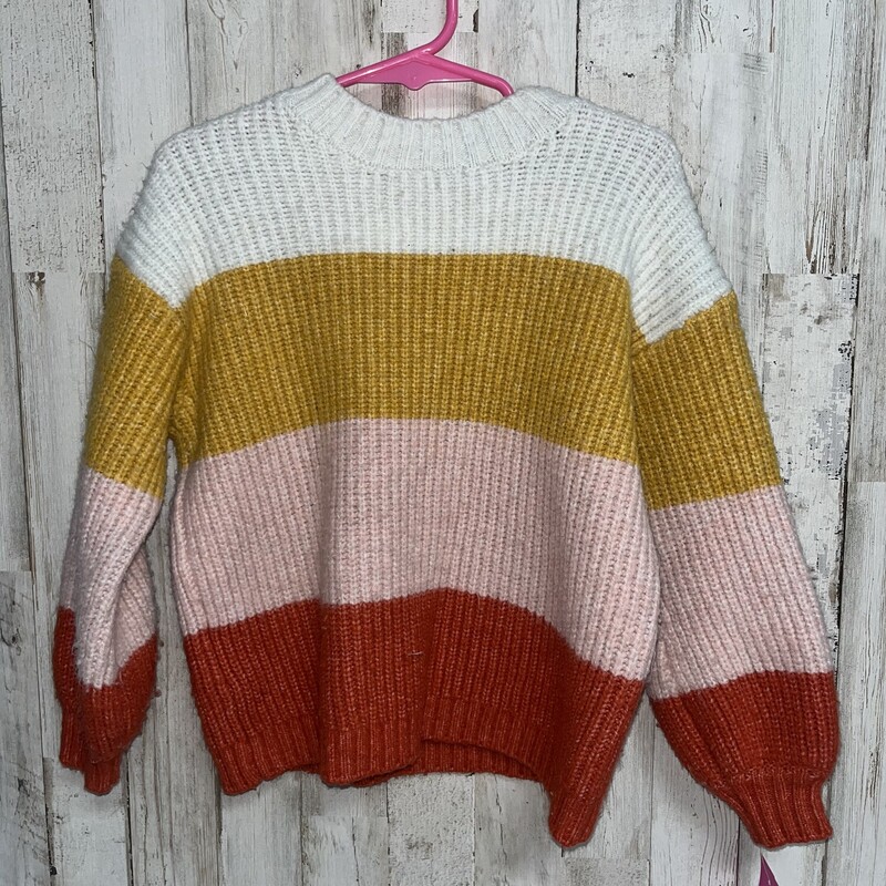 4T Rust Stripe Sweater