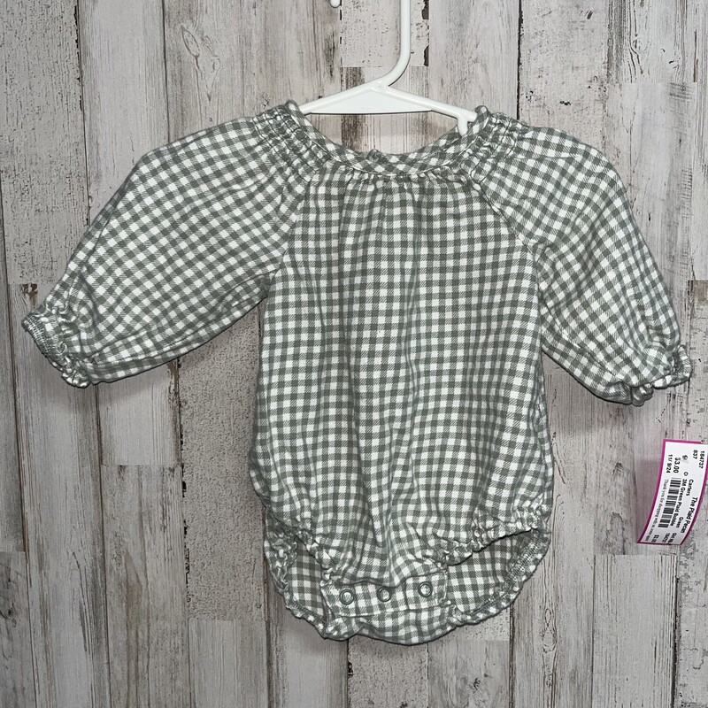 3M Green Plaid Bubble