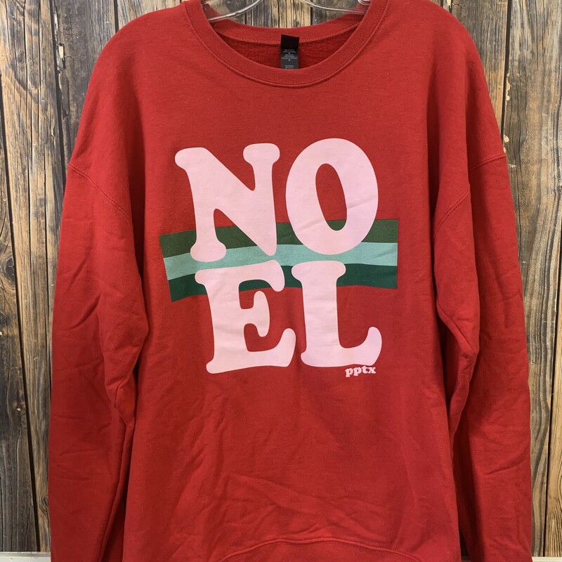 Red NOEL Sweatshirt, Size: M