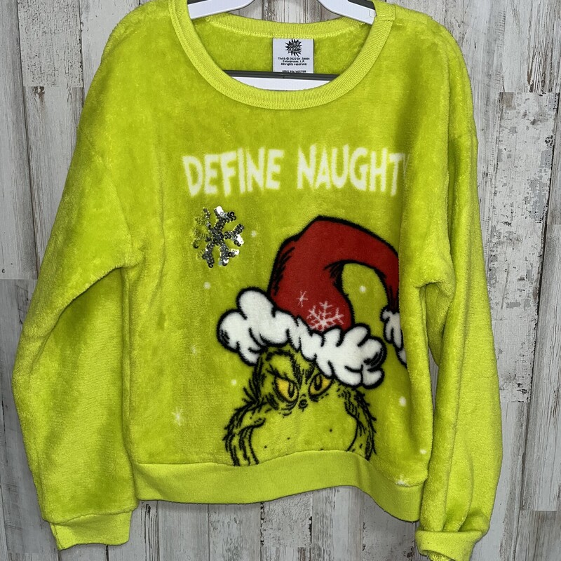 7/8 Fuzzy Grinch Sweatshi