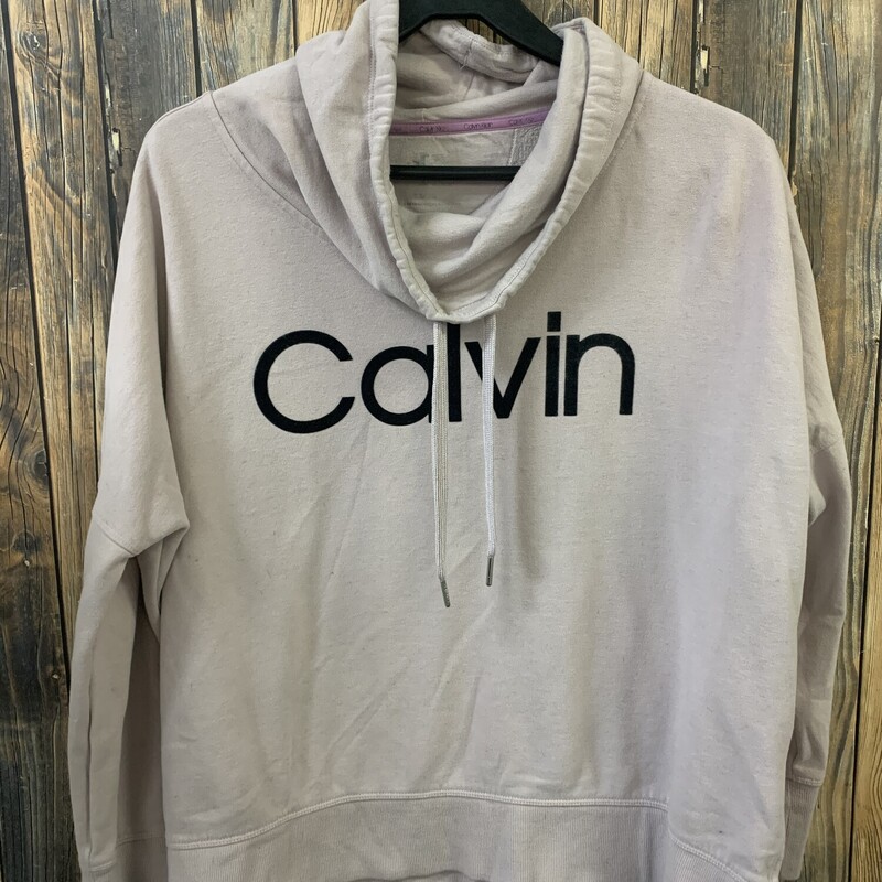 Purple/blk Calvin Klein Hoodie, Size: 2XL