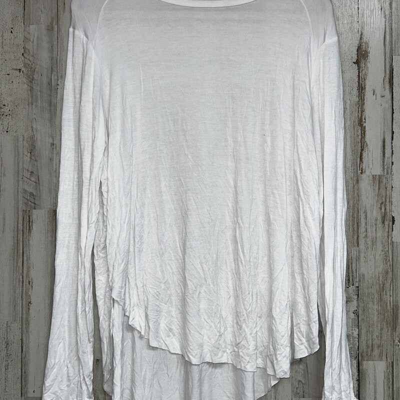 L White Cotton Tunic