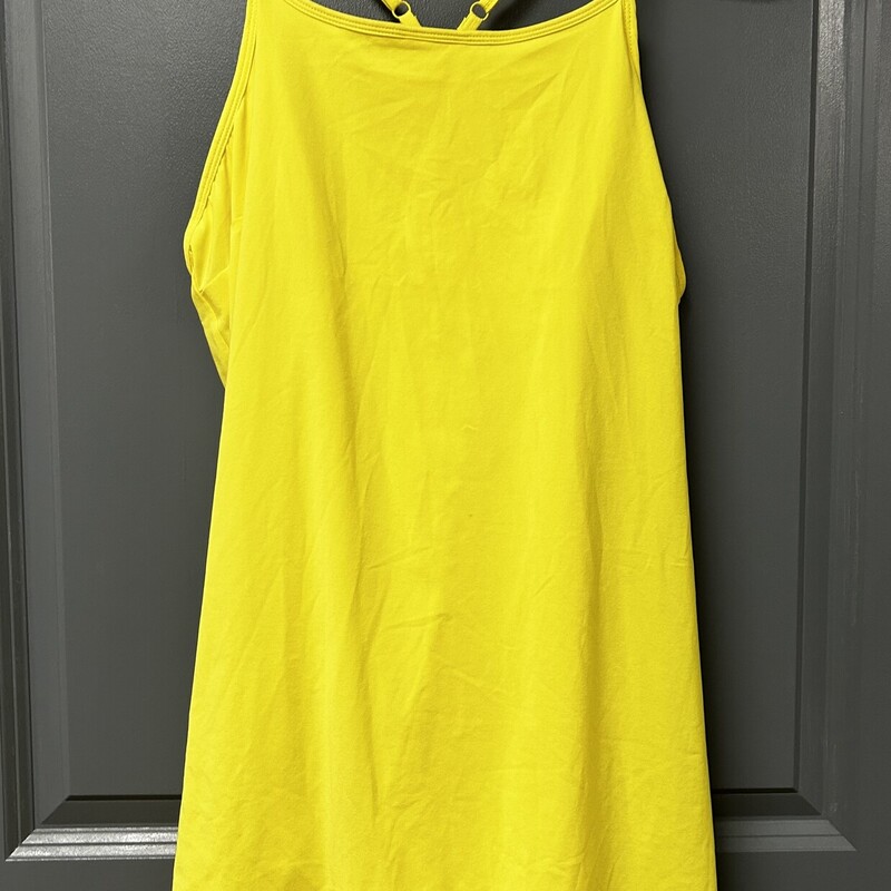 L Yellow Athletic Dress, Yellow, Size: Ladies L