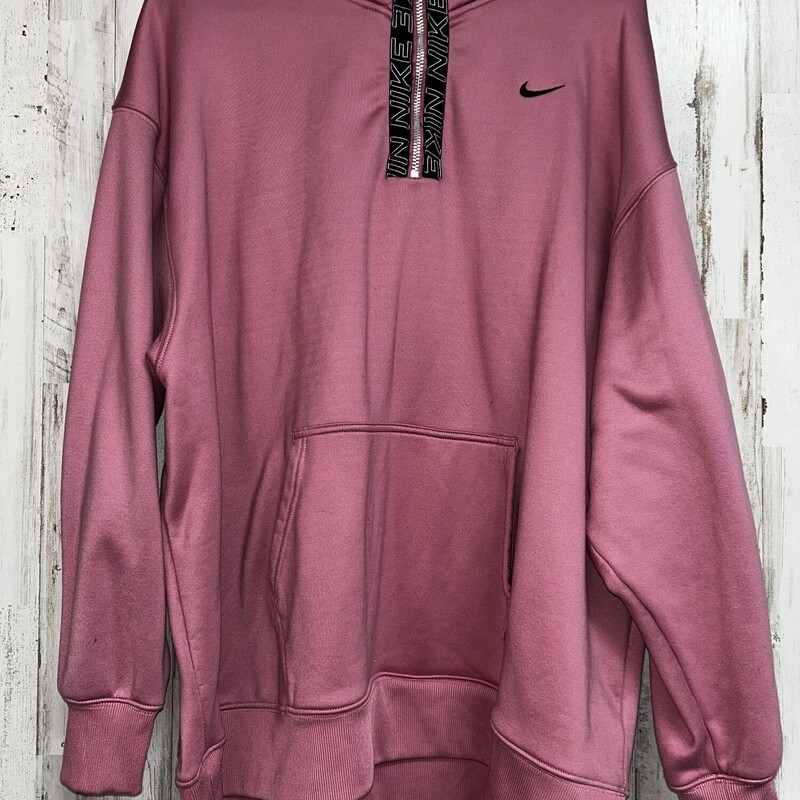 XL Mauve Zip Pullover