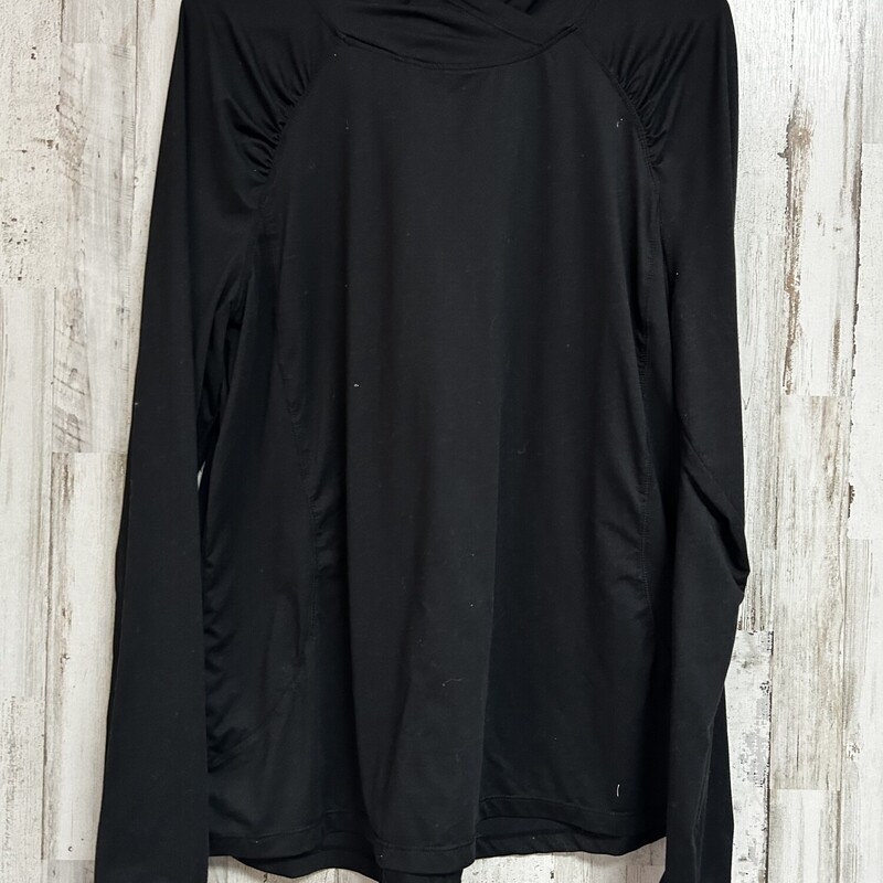 XL Black Cotton Light Hoo