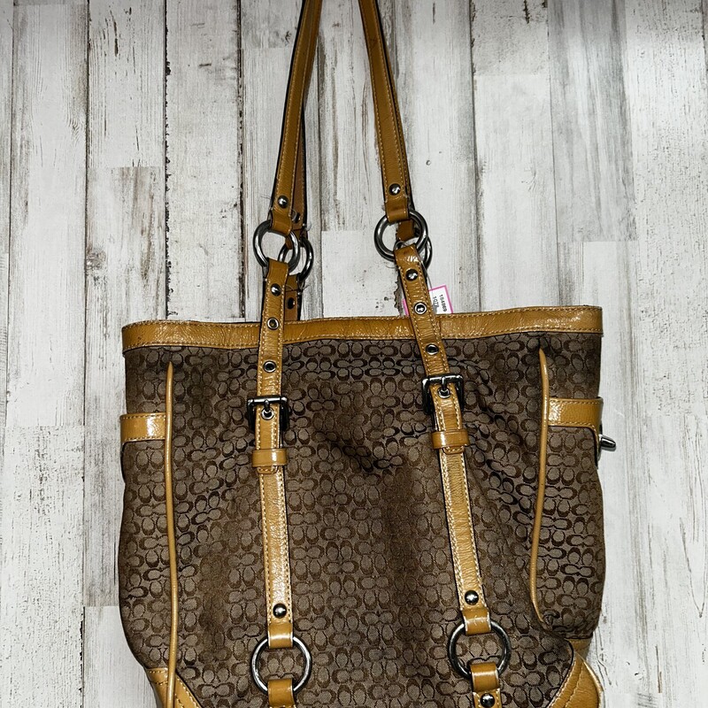 Brown Logo Purse