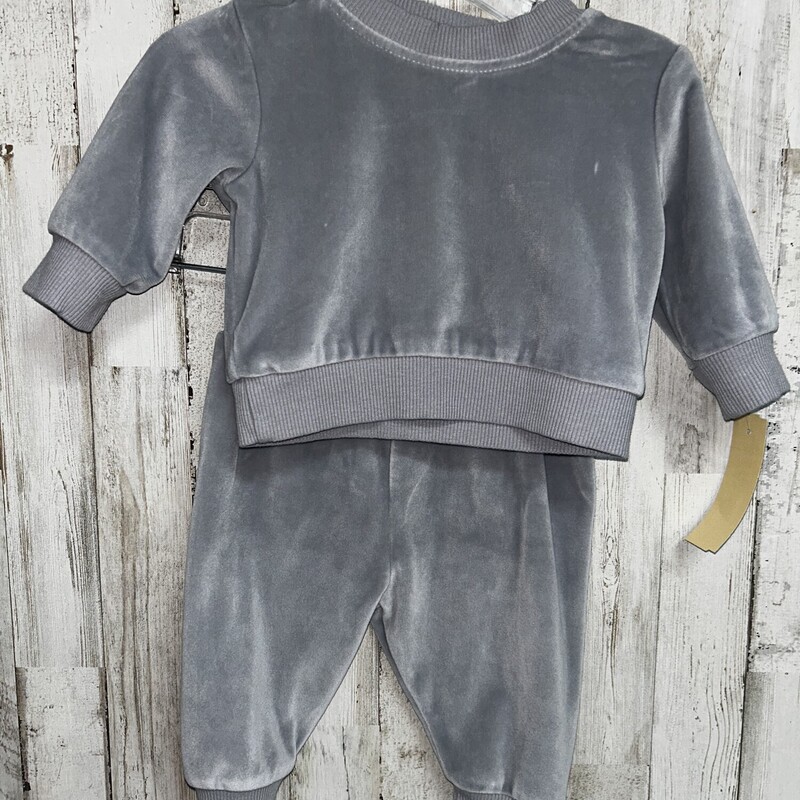 0/3M 2pc Grey Fuzzy Set