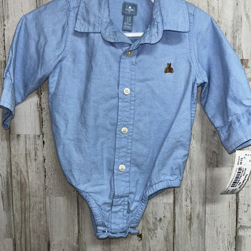 9/12M Lt Blue Button Up