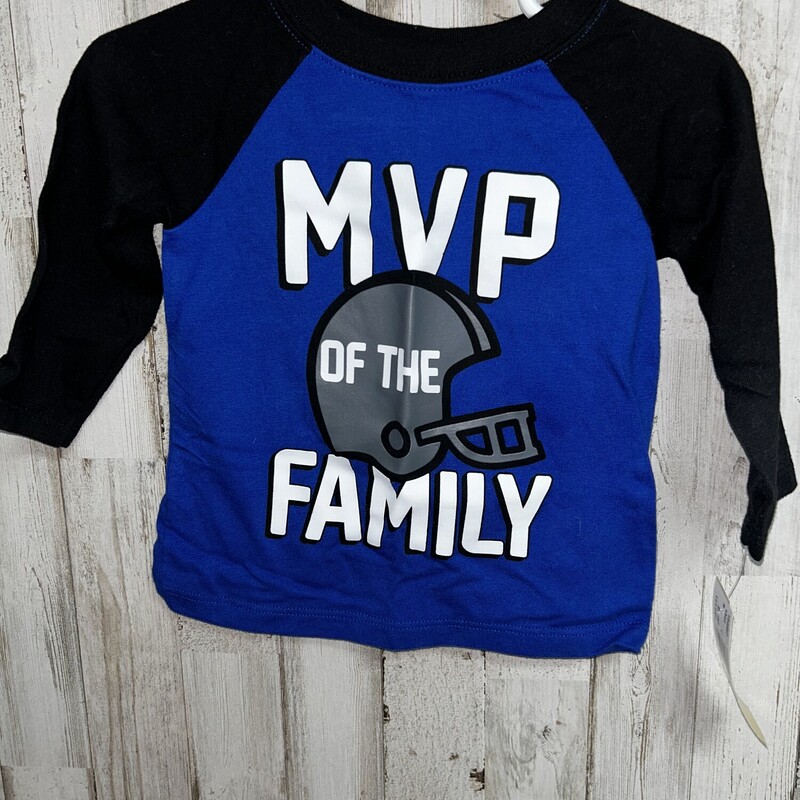 12M MVP Blue Raglan Tee