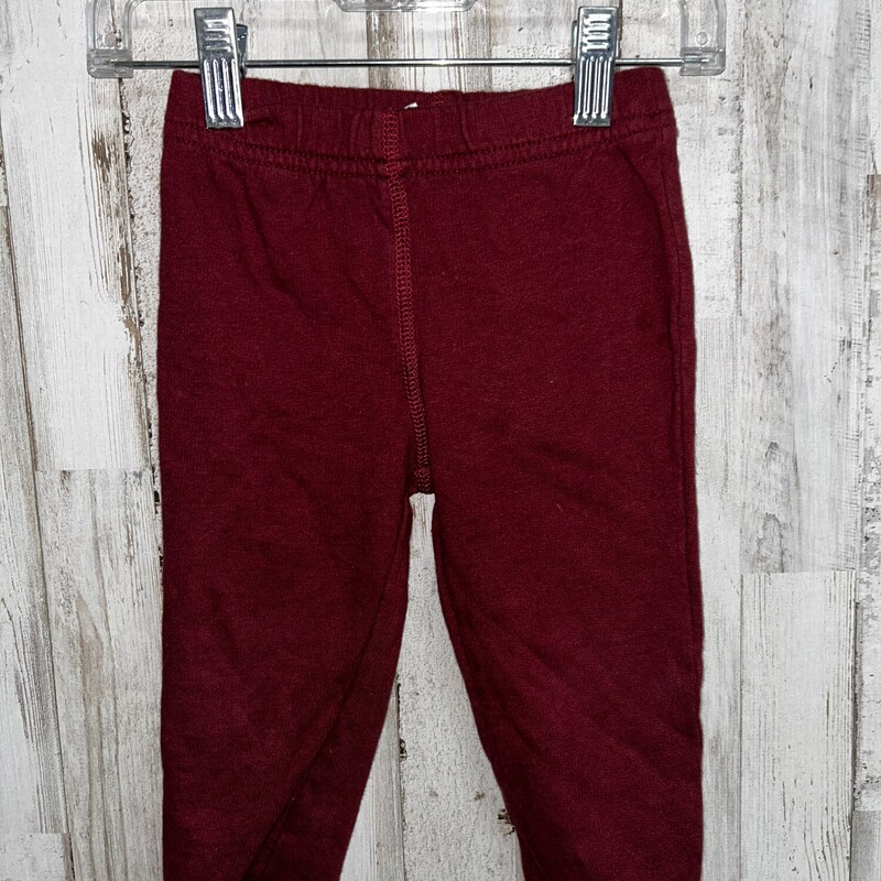 18M Red Pull On Joggers