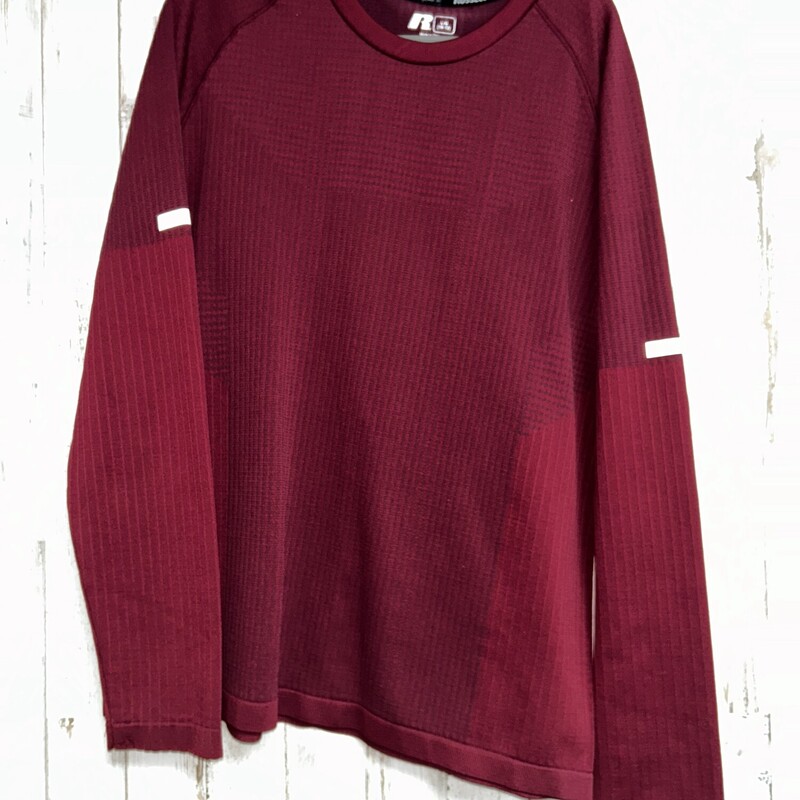 10/12 Red Textured Top