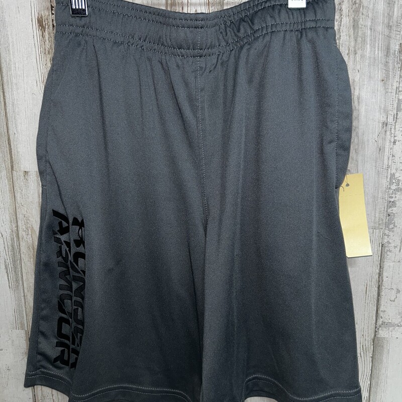 10/12 Grey Logo Shorts