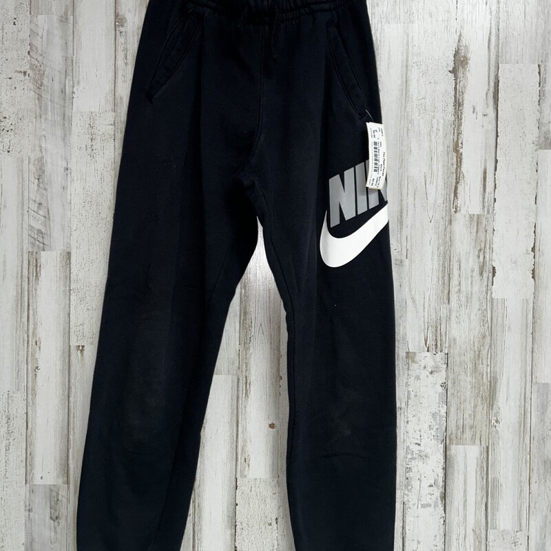 10/12 Black Logo Joggers