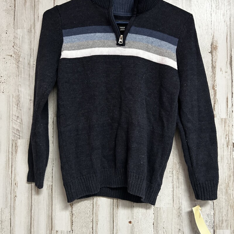 7/8 Navy Knit Pullover