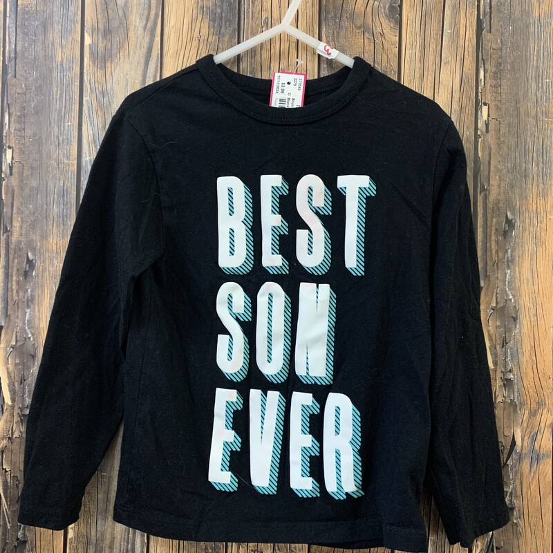 Black Best Son Shirt, Size: 4