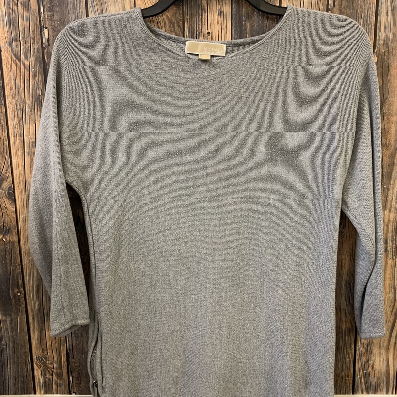 Gray Michale Kors Sweater, Size: M