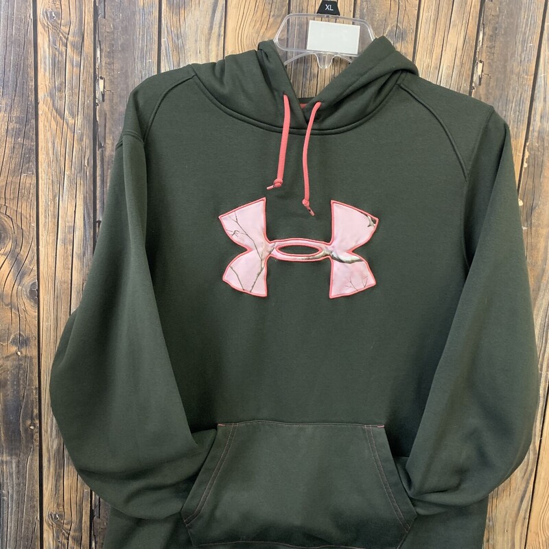 Green Camo UA Hoodie