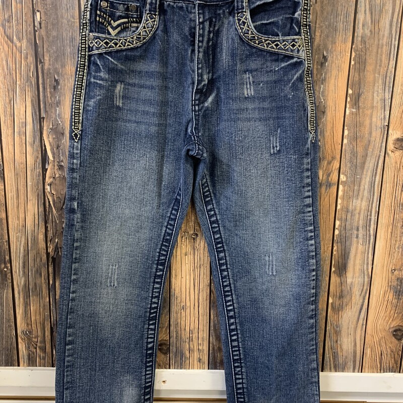 Denim And Rivets Jeans, Size: 10