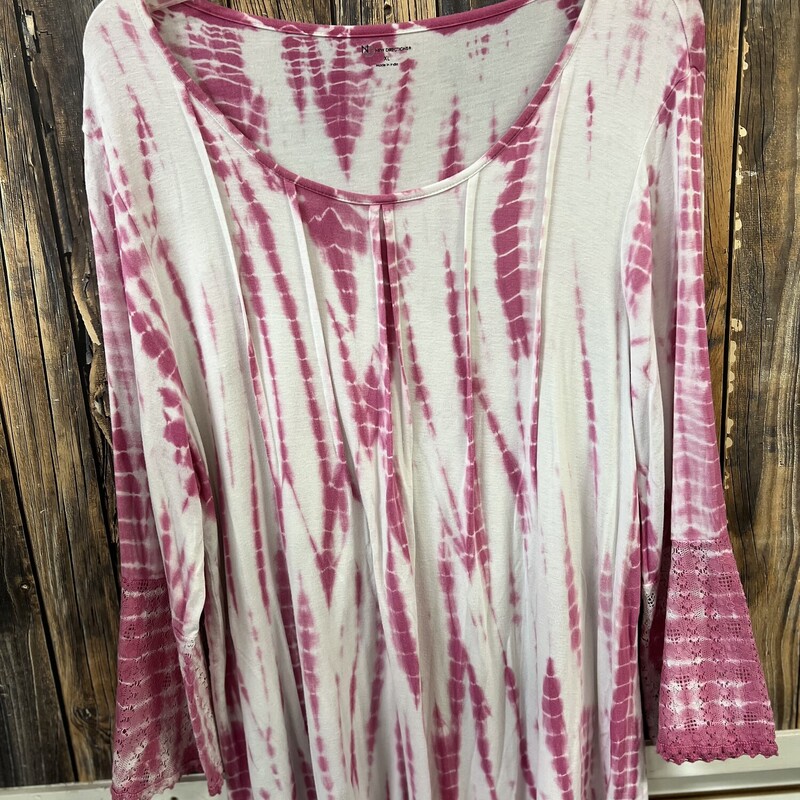 Pink/white Tye Dye, Size: Xl