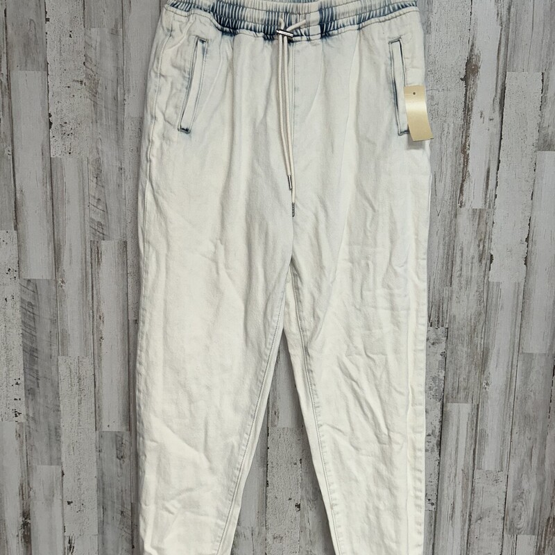 Sz28 White Wash Joggers