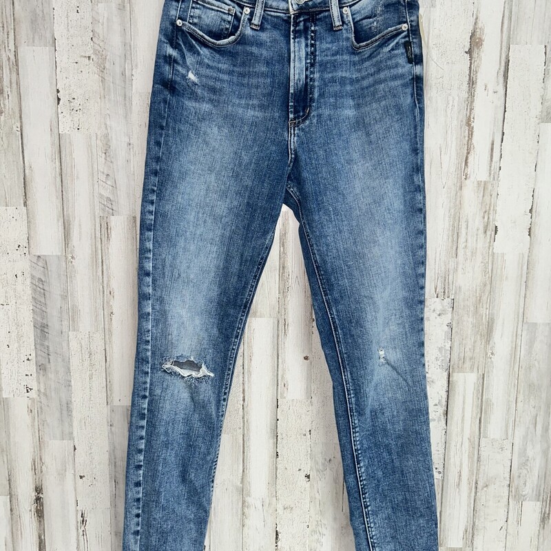 Sz29 Ripped Knee Jeans