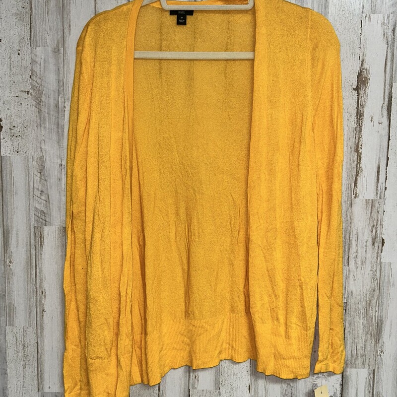 M Yellow Knit Cardigan