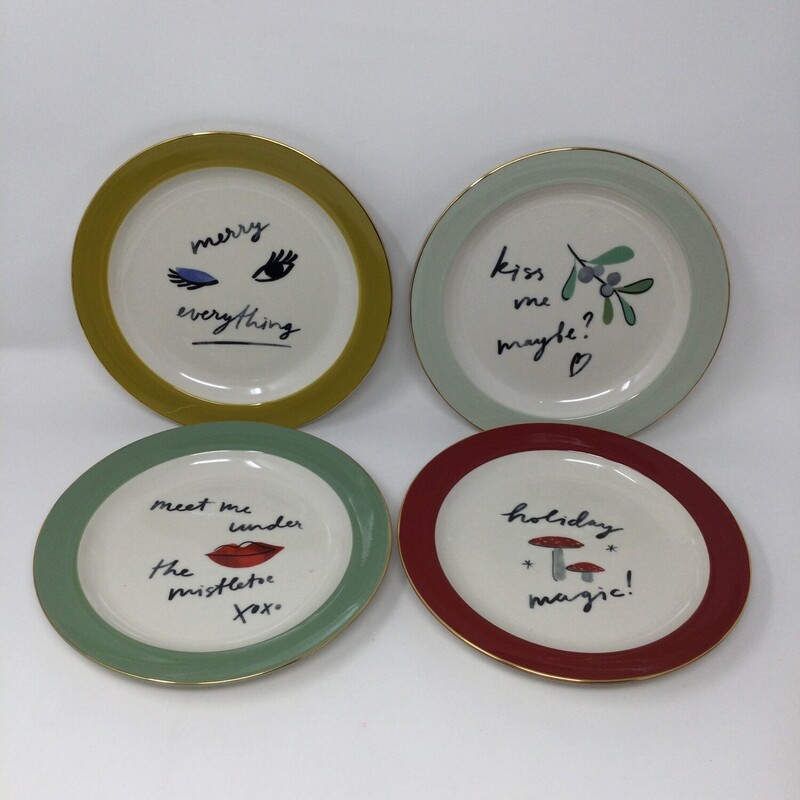 Festive Side Plates