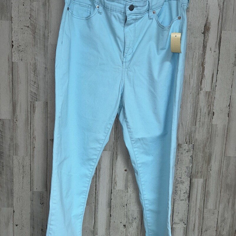 Sz12 Lt Blue Skinny Jeggi, Blue, Size: Ladies L