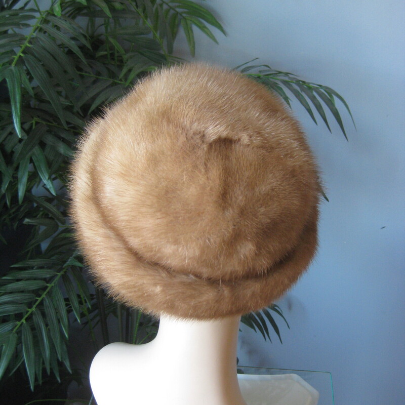 Vtg Fur, Brown, Size: None
Nice beige mink hat
Excellent condtion!
No tags
inner hat band measures 19.25 around
should fit like a pillbox, a little back on the head.
Very warm!

thanks for looking!
#81759