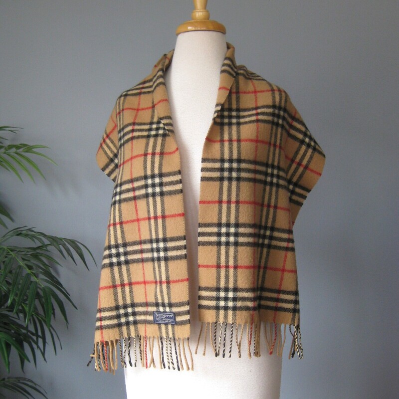 Burberry Plaid Wool