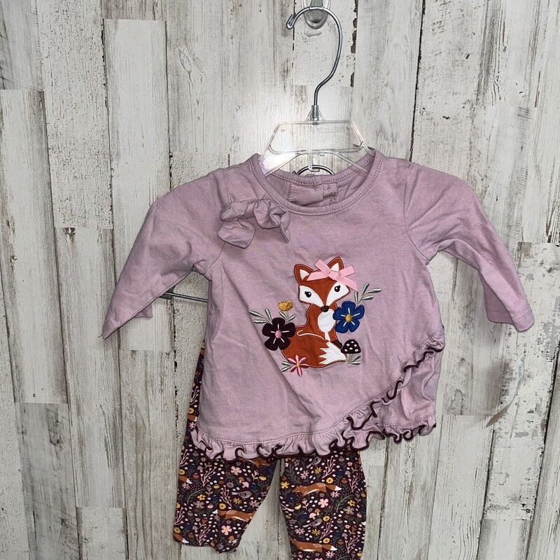 6M 2pc Purple Fox Set