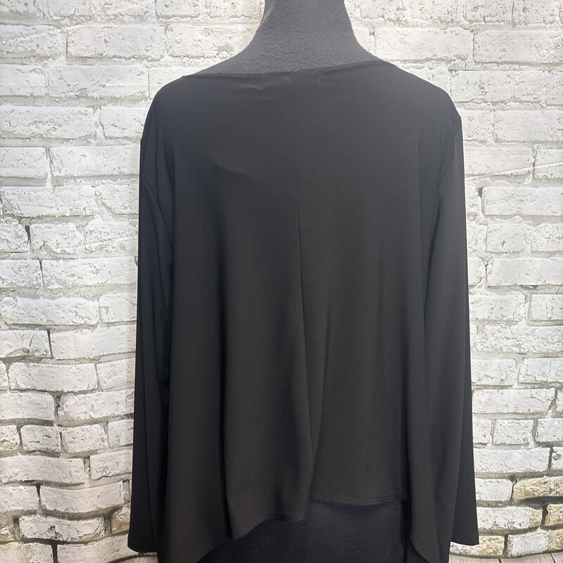 Sun Kim, Black, Size: Large