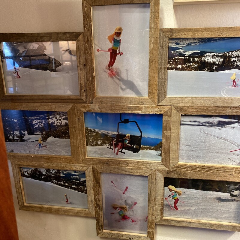 Barbie Ski Collage