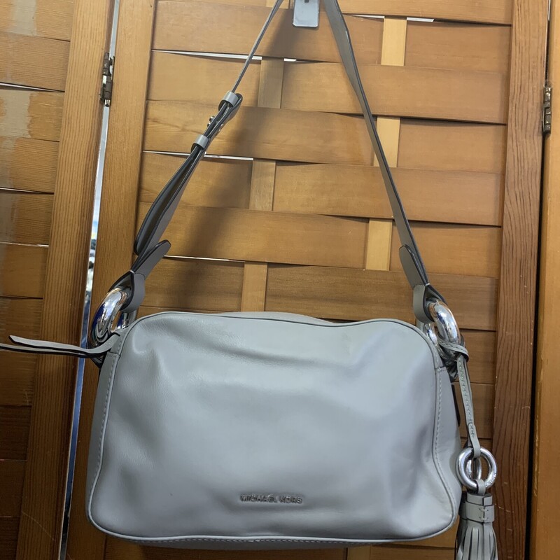 Gray Michael Kors Purse