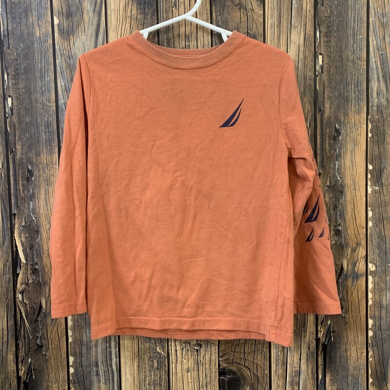 Orange Nautica Shirt, Size: 4