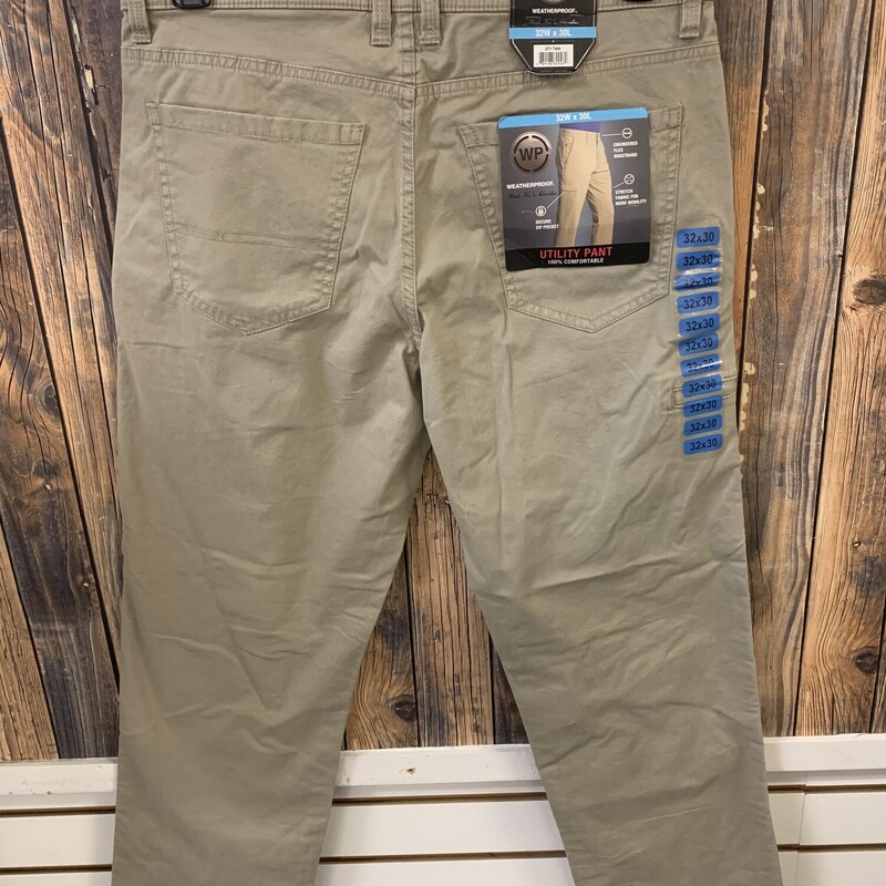 NWT Weatherproof Pants, Size: 32x30