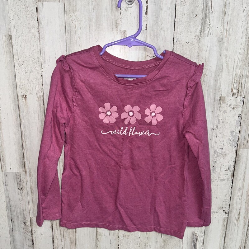 5T Purple Wild Flower Tee