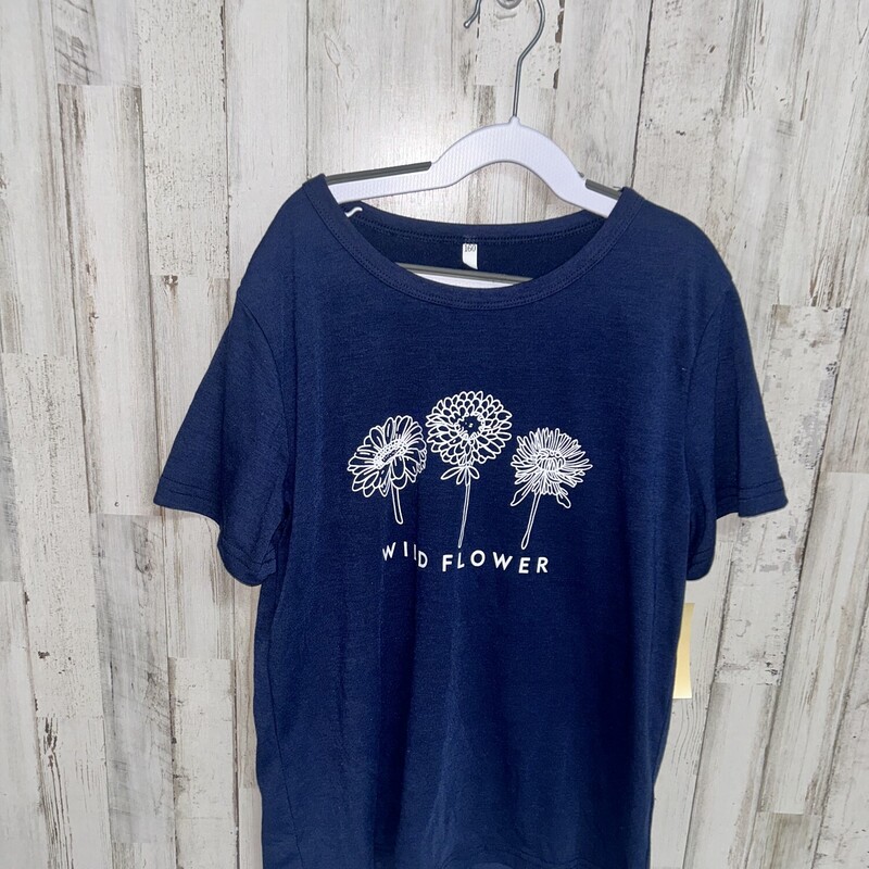 10 Navy Wild Flower Tee