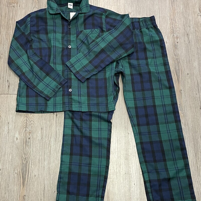 Old Navy Plaid Pj Set