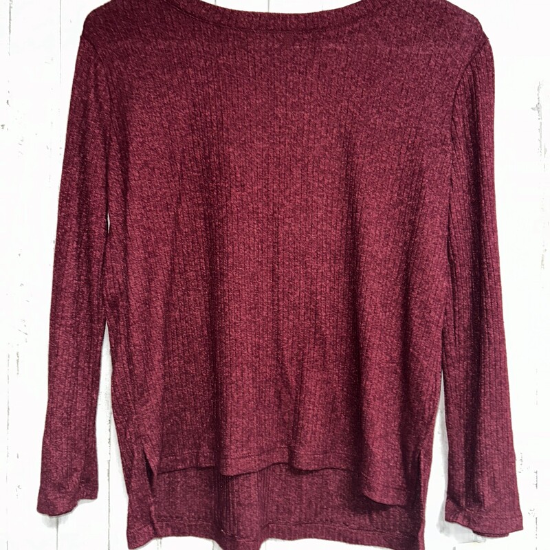 10/12 Red Knit Top, Red, Size: Girl 10 Up