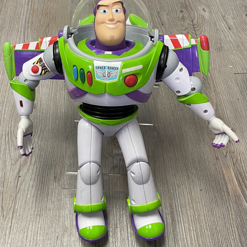 Buzz Light Year Action Fi, Multi, Size: Pre-owned