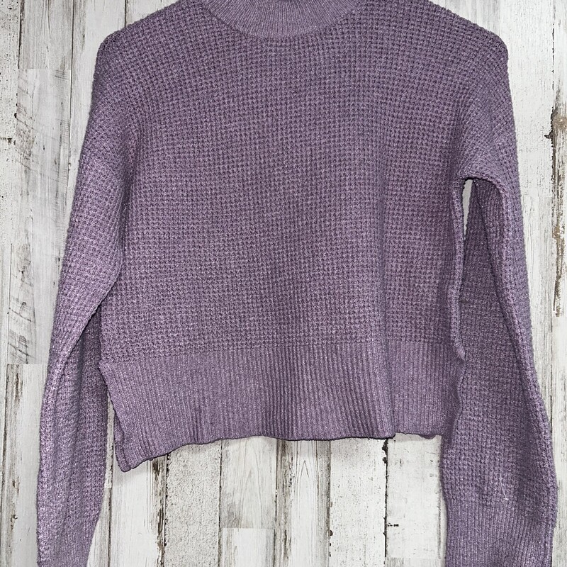 10/12 Purple Knit Sweater, Purple, Size: Girl 10 Up